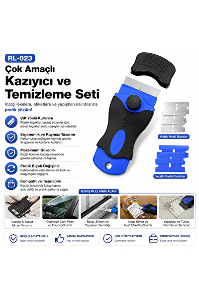 Piyatech RL-023 Çok Amaçlı Spatula Seti