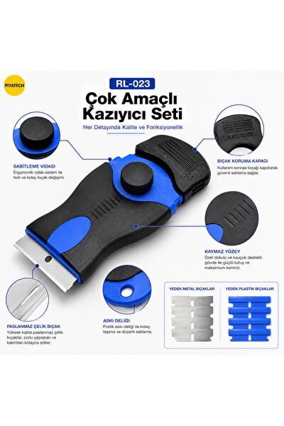 Piyatech RL-023 Çok Amaçlı Spatula Seti