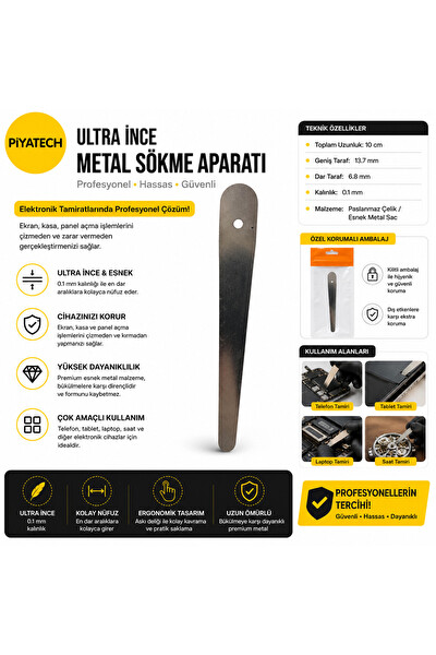 Piyatech Metal Tamir Penası 10 cM
