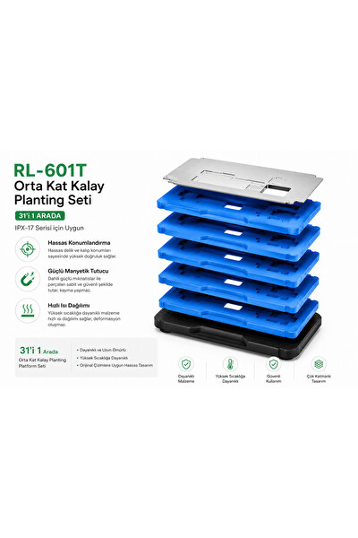 Piyatech RL601T iPhone Anakart PCB Tamir Kalıbı