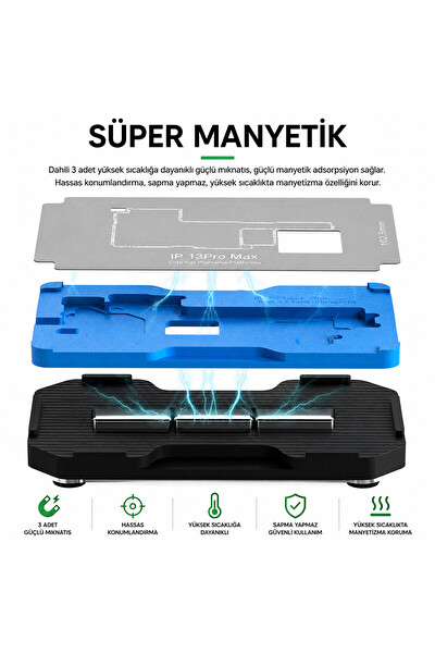 Piyatech RL601T iPhone Anakart PCB Tamir Kalıbı