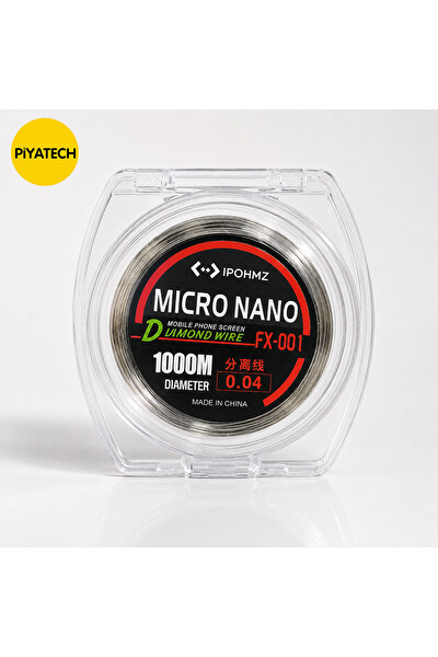 Piyatech Micro Nano LCD Ekran Ayırma Teli 0.04 MM 1000 M