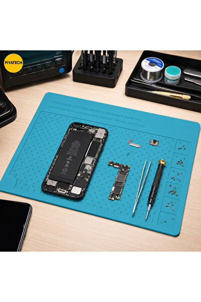 Piyatech Silikon Anti-Statik Lehimleme Pedi 25 x 17.5 CM