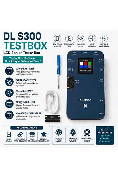 Piyatech DL S300 LCD Ekran Test Cihazı