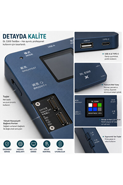 Piyatech DL S300 LCD Ekran Test Cihazı