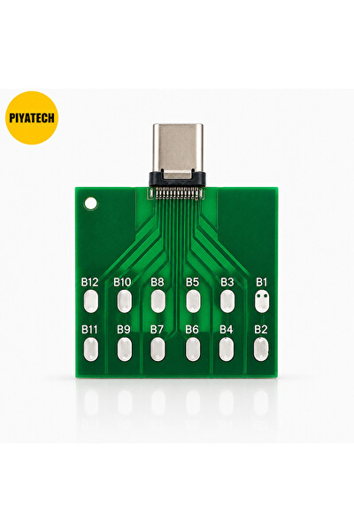 Piyatech Android Type-C Micro Dock Flex U2 Entegre Batarya Şarj Soketi Test Modülü