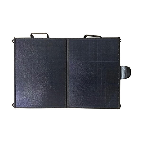 Bix 100W Katlanabilir Taşınabilir Güneş Paneli USB-A Type-C DC Çıkışlı Power Station Uyumlu Konnektör Kit Dahil Outdoor Kamp
