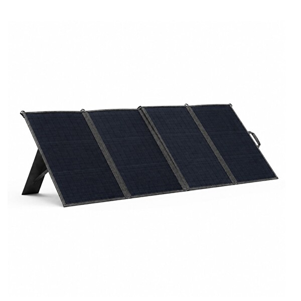 Bix 200W Katlanabilir Taşınabilir Güneş Paneli USB-A Type-C DC Çıkışlı Power Station Uyumlu Konnektör Kit Dahil Outdoor Kamp