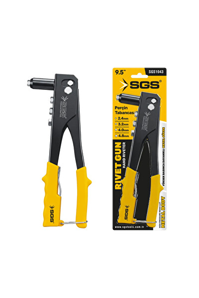 SGS 1043 Profesyonel Perçin Tabancası Seti 9.5