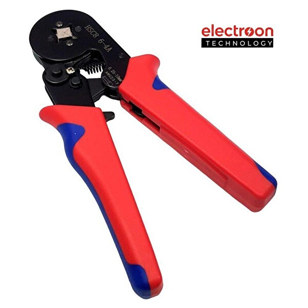 Electroon ELC-884 HSC8 6-4A 4 Köşe Terminal Sıkma Pensesi