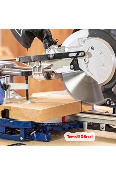 Scheppach HM140L Elektrikli Marangoz Tezgah Tipi Açılı Kesim - Radyal Gönye Kesme Makinası 305 MM