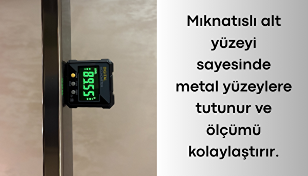 Loyka 5315-90C Mıknatıslı Dijital Eğim Ölçer
