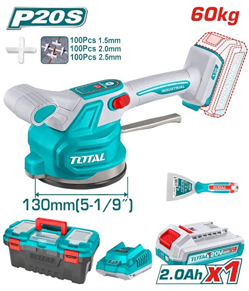 Total TTVLI20018E Li-ion Akülü Titreşimli Seramik Döşeme