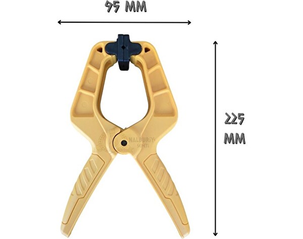 SGS SGS1683 Pratik Mandal İşkence 225 MM - Çene Açıklığı 95 MM - 1 Adet