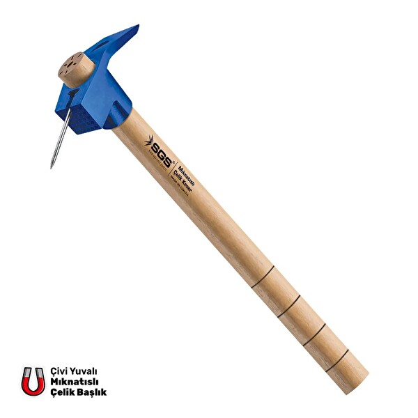 SGS SGS259 Mıknatıslı Mavi Çelik Keser