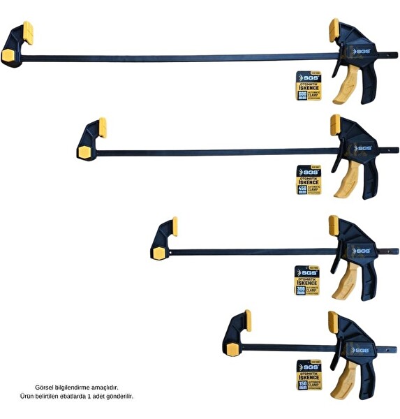 SGS SGS1667 Ayarlanabilir Uçlu Otomatik İşkence 450 MM - 1 Adet
