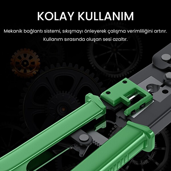 VegGieg 6P 8P Cat8 Cat7 Cat6 RJ45 RJ11 RJ12 Ethernet Ağ Kablosu Kesme Soyma Sıkma Krimpleme Aleti