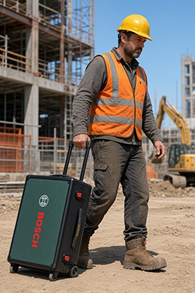 Bosch El Aleti Seti - Krom Vanadyum Çelik Yumuşak Kavrama Dolu Takım Çantası Valiz