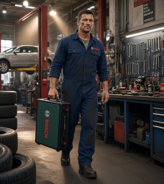 Bosch El Aleti Seti - Krom Vanadyum Çelik Yumuşak Kavrama Dolu Takım Çantası Valiz