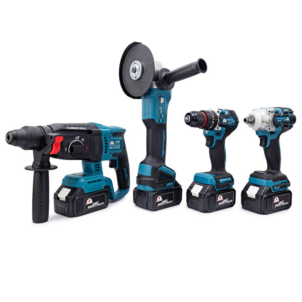 Chelikbei MK350 4'lü Set (10 MM Ç.Mandren - S.Sıkma - Ş.Spral - Ş.Hilti)