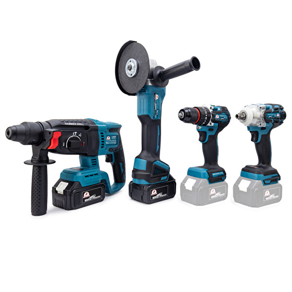 Chelikbei MK350 4'lü Set (10 MM Ç.Mandren - S.Sıkma - Ş.Spral - Ş.Hilti)