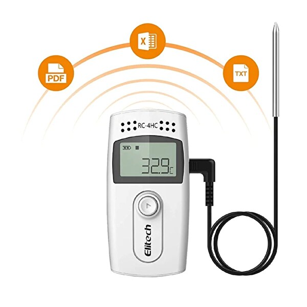 Elitech RC-4HC Mini Sıcaklık ve Nem Kayıt Cihazı Datalogger