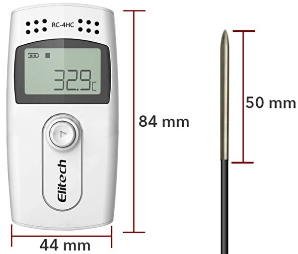 Elitech RC-4HC Mini Sıcaklık ve Nem Kayıt Cihazı Datalogger