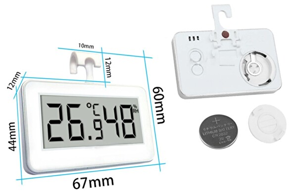 Loyka BT 3500 Mini Buzdolabı Sıcaklık ve Nem Ölçer