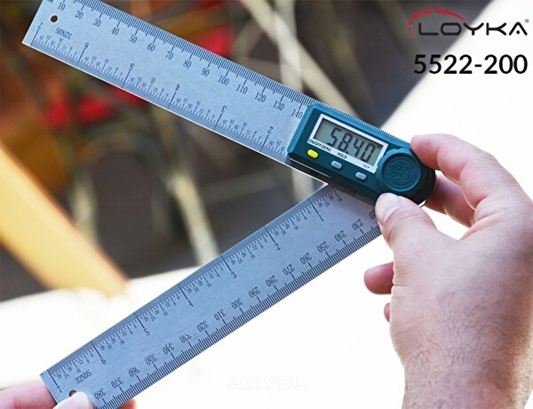Loyka 5522-200 Dijital Açı Ölçer