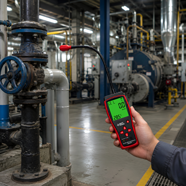 Smart Sensor AS8800C PPM ve LEL Yanıcı Gaz Kaçak Bulucu