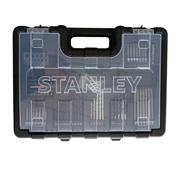 Stanley SCD718D2A 18V 2.0 Ah V20 Çift Akülü Darbeli Matkap Kiti