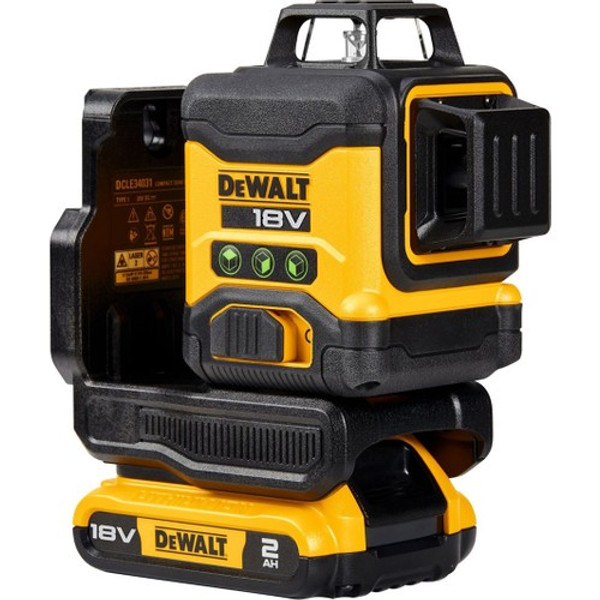 Dewalt DCLE34031D1 3X360 18V Compact Yeşil Lazer Hizalama