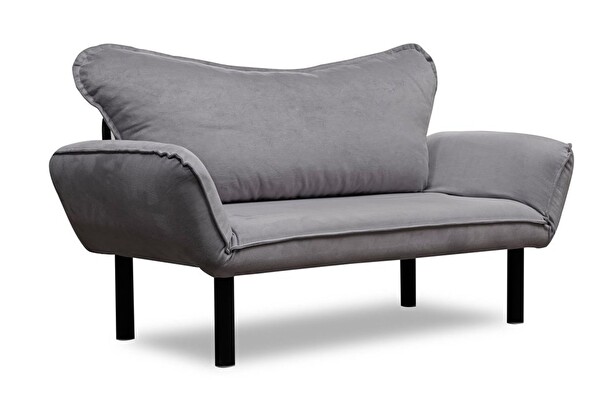 Pafu Chatto Gri İkili Kanepe