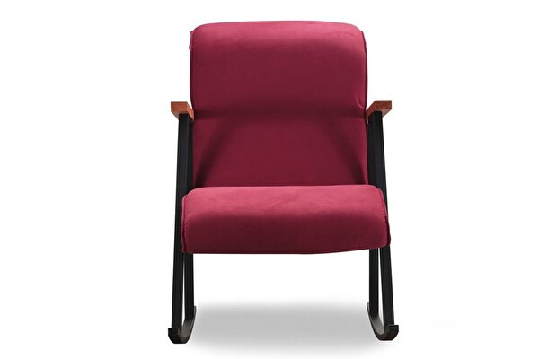 Pafu Yoka Sallanır Bordo Koltuk