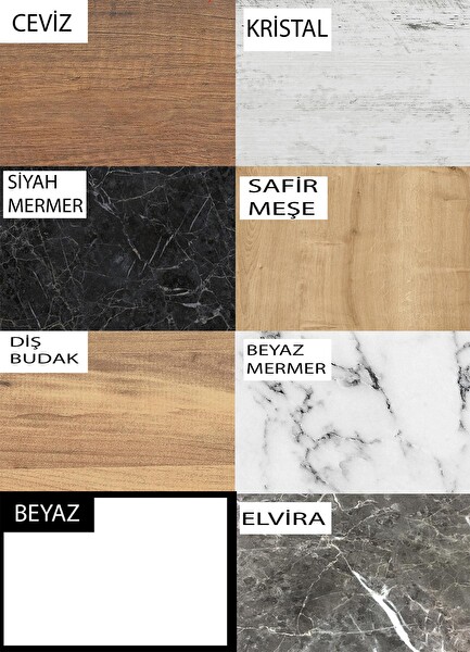 Sweet Home Silva 70x120 CM Açılır Siyah Mermer Masa - 4 Adet Çapraz Sandalye Takımı