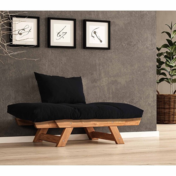Woodesk Adalar CPT8159-140 Masif Tik-Siyah Berjer