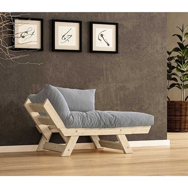 Woodesk Adalar CPT8143-140 Masif Natural-Gri Berjer