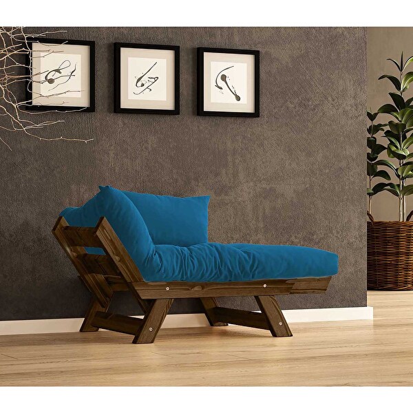 Woodesk Adalar CPT8136-140 Masif Ceviz-Mavi Berjer