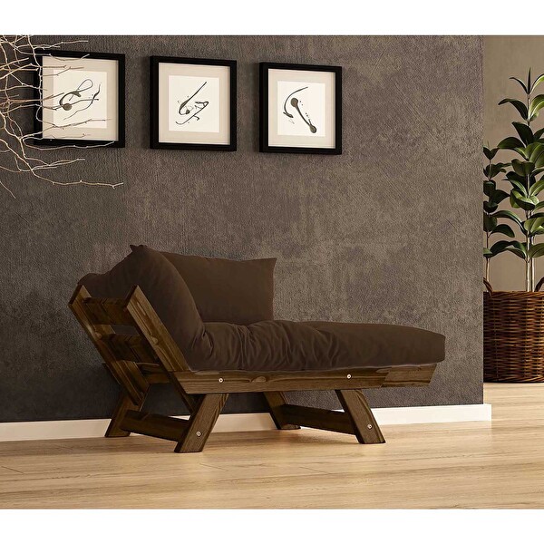 Woodesk Adalar CPT8134-140 Masif Ceviz-Kahverengi Berjer