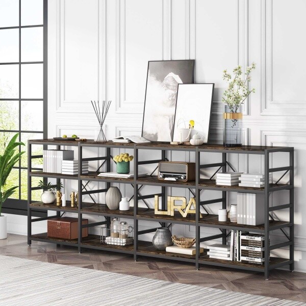 Zizuva Tasarım 235x115x40 CM Ceviz Ev ve Ofis Düzenleyici Konsol