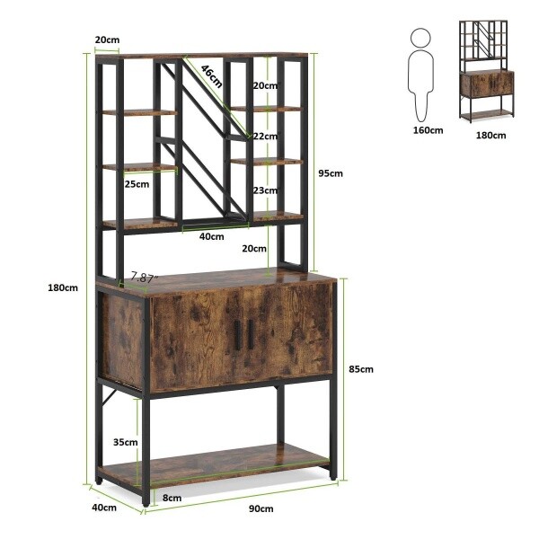 Zizuva Tasarım 90x180x40 CM Bar Düzenleyici