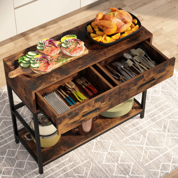 Zizuva Tasarım 100x90x40 CM Mutfak Düzenleyici Dolap