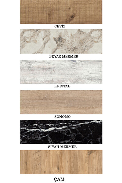 Zuesse Dizayn SELEN Ahşap Beyaz Ayaklı Sonomo Zigon Sehpa 4 Adet