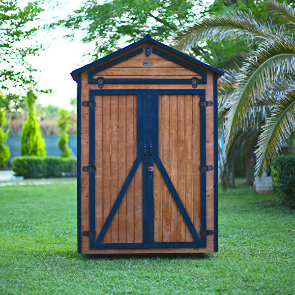 Mandu Ahşap 850 L Bahçe Depolama Dolabı