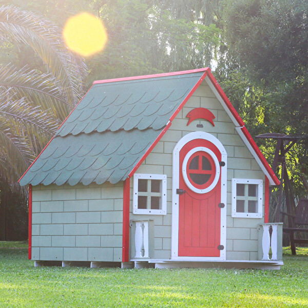 Mandu Hollanda Ahşap Çocuk Oyun Evi