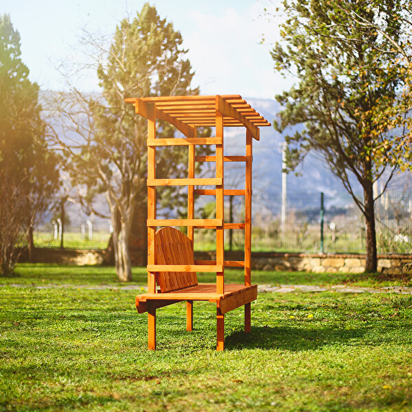 Mandu Ahşap Çocuk Sarmaşık Asma Bank