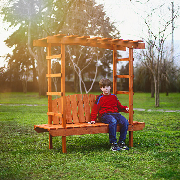 Mandu Ahşap Çocuk Sarmaşık Asma Bank