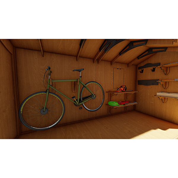 Mandu Ahşap XL Depolama Evi (Takım Odası)