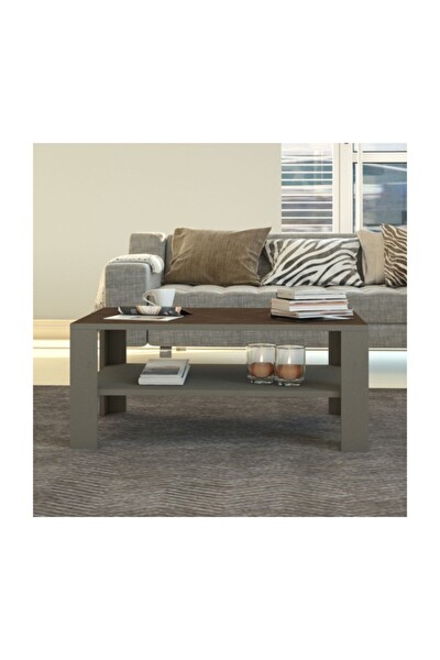 BMdekor Orta Sehpa Leno Kahve