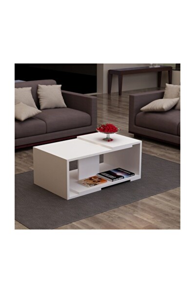 BMdekor Orta Sehpa Satürn Beyaz